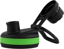 Tempercraft sport lid with carry loop and flip-top spout