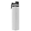 White 22 oz Tempercraft Sport Bottle, blank