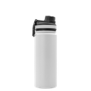 White 18 oz Tempercraft Sport Bottle, blank