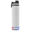 White 18 oz Tempercraft Tunes Bottle, blank
