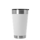 White 16 oz Tempercraft Tumbler, blank