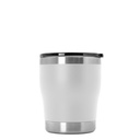 White 10 oz Tempercraft Rocks Tumbler, blank