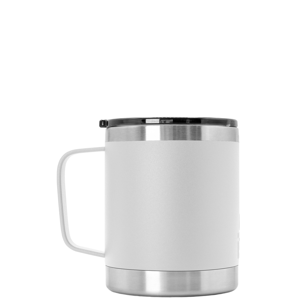 White 10 oz Tempercraft Camp Mug, blank