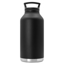 Black 64 oz Tempercraft Growler, blank