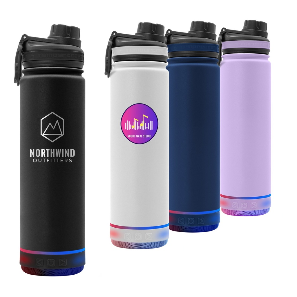 18 oz Tempercraft Tunes Bottle in all colors