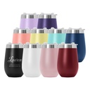 12 oz Tempercraft Wine Tumbler in all colors