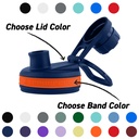 Tempercraft Sport Lid lid and band color chart