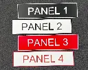 Phenolic Labels (Electrical Panel Plates)